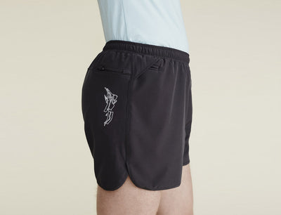 Euclid Shorts in Charcoal - rezlo-co